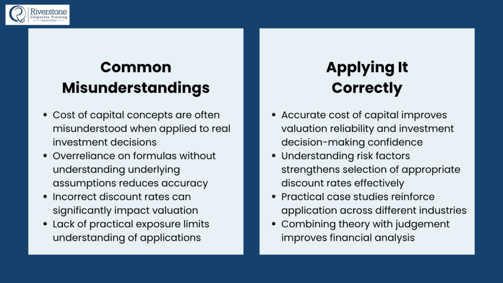 Common Cost of Capital Mistakes in Finance